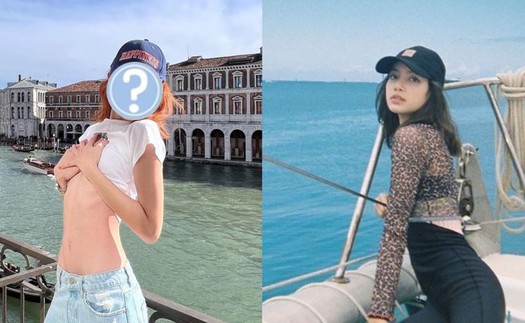 Sao nữ hạng A khiến netizen 'rần rần' khi khoe eo thon giữa trời Tây, lướt qua cứ ngỡ Lisa (BLACKPINK)