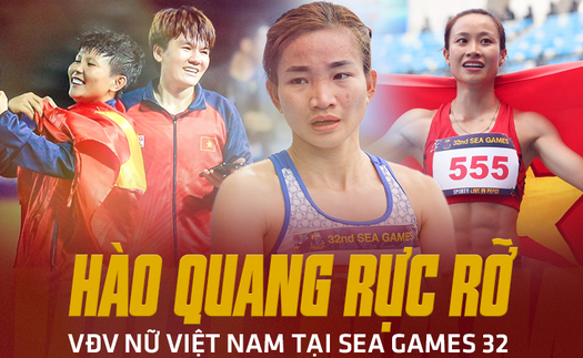 Nữ VĐV Việt Nam tại SEA Games 32: Âm thầm nỗ lực, hào quang rực rỡ 