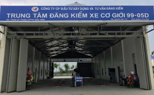 Bắc Ninh: Khởi tố Giám đốc Trung tâm Đăng kiểm 99-05D về hành vi 'Nhận hối lộ'