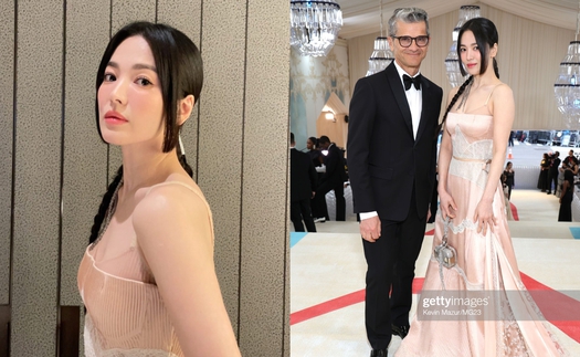 Bóc trần nhan sắc thật của Song Hye Kyo qua “ống kính tử thần” Getty Images và cam thường tại Met Gala 2023, liệu có bớt lung linh?