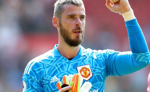 De Gea chính thức là chủ nhân giải thưởng Găng tay Vàng mùa 2022/23