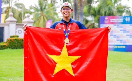 Nhà vô địch golf SEA Games 32 rời Việt Nam sang Mỹ 'luyện công'