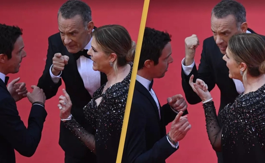 Vợ Tom Hanks lên tiếng, sự thật vụ nổi cáu tại thảm đỏ LHP Cannes