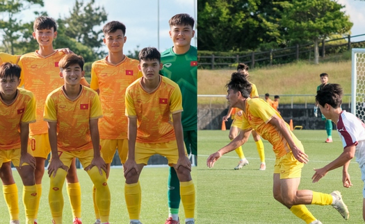 U17 Việt Nam thắng liên tiếp 2 đội bóng của Nhật Bản với tỉ số đậm, tự tin hướng tới giải châu Á