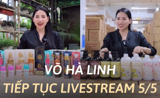 Võ Hà Linh trở lại ‘đường đua livestream’ 5/5: Thông tin sale rõ ràng, không nhập nhằng gây hiểu nhầm như trước, còn hứa mang đến 'bom tấn'