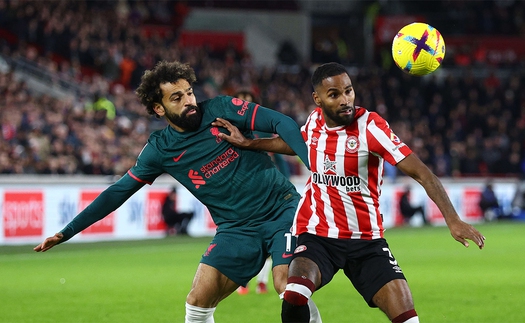 Lịch thi đấu bóng đá hôm nay 6/5: Liverpool vs Brentford