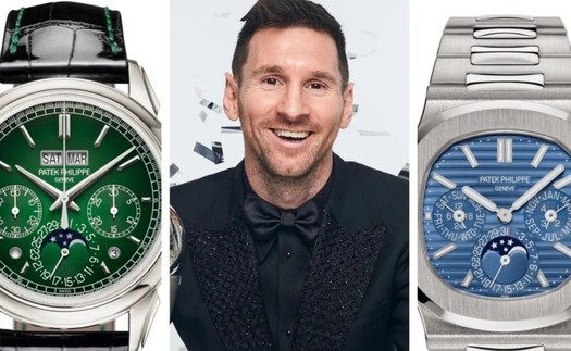 Lionel Messi có thú chơi đồng hồ xa xỉ, toàn 'siêu phẩm' đắt đỏ 