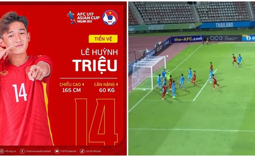 U17 Việt Nam quá đen, bị cột dọc của U17 Ấn Độ 'cướp' đi một siêu phẩm từ quả đá phạt góc, CĐV chỉ biết tiếc hùi hụi