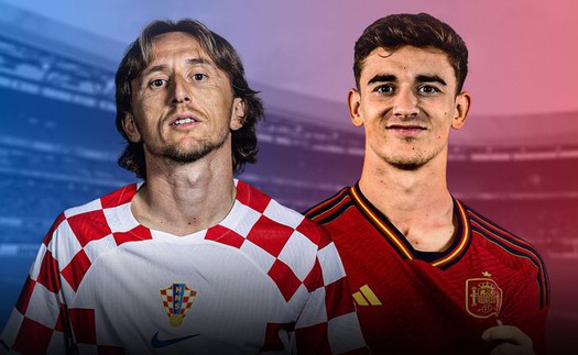 Lịch thi đấu bóng đá hôm nay 18/6: Croatia vs Tây Ban Nha