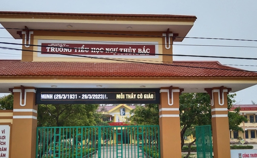 Vụ xô xát tại Trường Tiểu học ở Quảng Bình: Kỷ luật Hiệu trưởng và Phó Hiệu trưởng