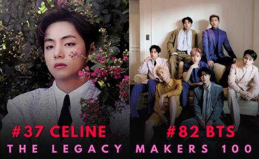 BTS chinh phục thành tích mới: Là nghệ sĩ duy nhất trong The Legacy Makers 100