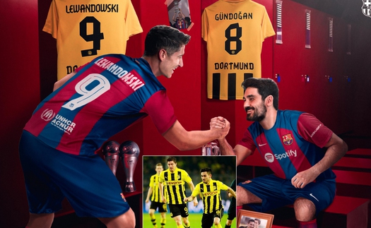 Lewandowski và Gundogan: Những chỉ huy thượng hạng ở Camp Nou