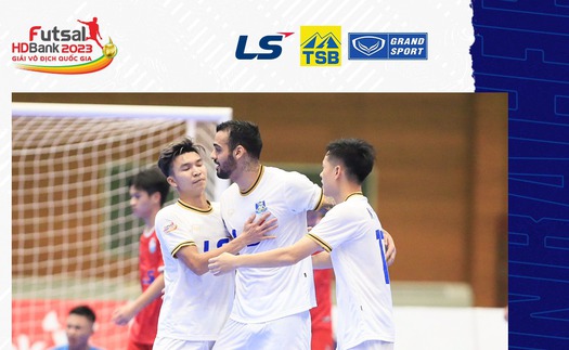 Ngoại binh tỏa sáng ở giải futsal vô địch quốc gia