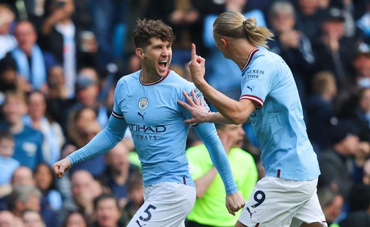 John Stones hưởng lợi từ Erling Haaland, Man City ngày càng đáng sợ