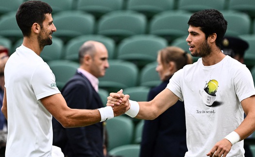 Lịch thi đấu Wimbledon hôm nay 16/7: Đại chiến Djokovic vs Alcaraz