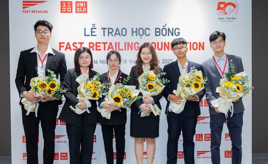 6 học sinh Việt Nam xuất sắc nhận học bổng du học Nhật Bản từ Quỹ Fast Retailing