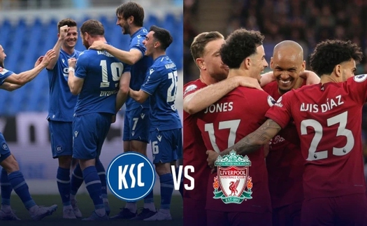 Lịch thi đấu bóng đá hôm nay 19/7: Karlsruher vs Liverpool