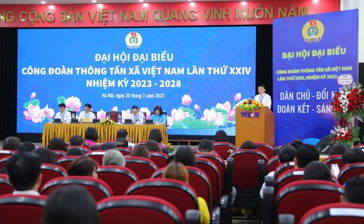 Đại hội đại biểu Công đoàn TTXVN: Phát huy sức mạnh tổng hợp góp phần thực hiện thắng lợi các nhiệm vụ