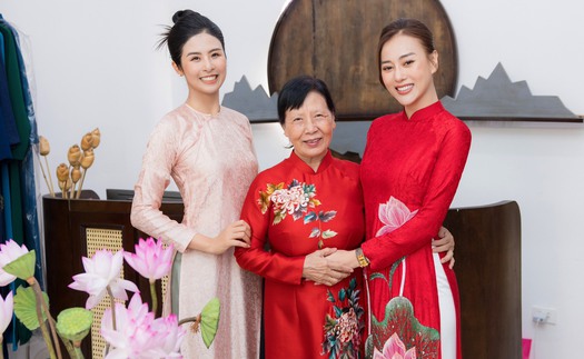 Phương Oanh cùng mẹ Shark Bình thử áo dài cưới: Ngọc Hân bất ngờ khi chứng kiến thái độ 'mẹ chồng - nàng dâu'