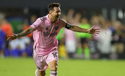 Messi lập cú đúp trong vòng 22 phút, Inter Miami thắng đậm Atlanta