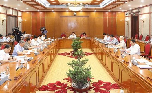Bộ Chính trị cảnh cáo Ban Thường vụ Tỉnh ủy Thanh Hoá nhiệm kỳ 2010 – 2015, 2015 - 2020