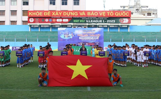 Khai mạc VCK giải bóng đá Thiếu niên U13 toàn quốc Yamaha Cup 2023