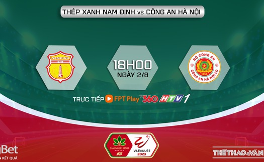 Nhận định Nam Định vs CAHN (18h00, 2/8), vòng 4 giai đoạn 2 V-League 