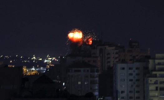 Israel đánh chặn 5 quả rocket phóng từ Dải Gaza