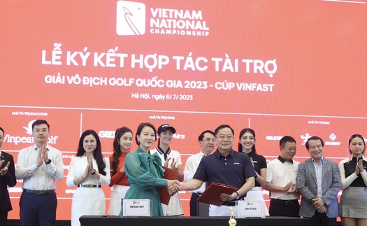 Giải vô địch golf QG 2023 – Cúp VinFast tuyển chọn nhân tài cho sân chơi châu lục