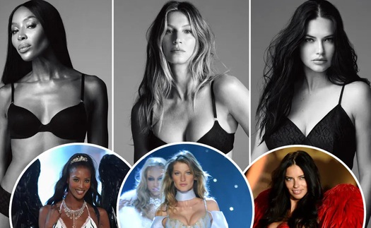 Naomi Campbell, Gisele Bündchen, Adriana Lima trở lại Victoria's Secret trong chiến dịch mới