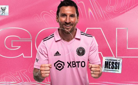 Messi lại ghi bàn, Inter Miami vào bán kết Leagues Cup sau cơn mưa bàn thắng