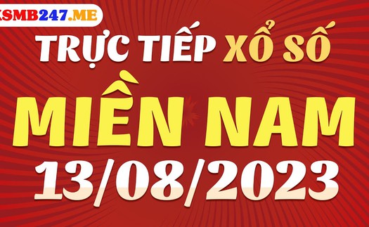 XSMN 13/8 - Kết quả Xổ số miền Nam hôm nay 13/8/2023 - KQSXMN