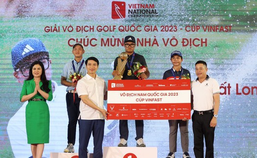 Nguyễn Nhất Long, Lê Chúc An về nhất ở vô địch golf quốc gia năm 2023 – Cúp VinFast