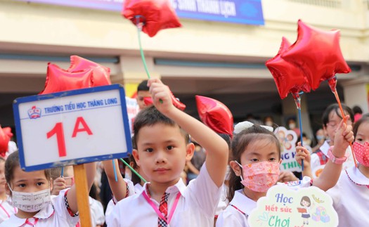 Năm học 2023-2024: Tựu trường sớm nhất trước 1 tuần so với ngày khai giảng