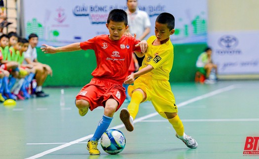 Việt Hùng Thanh Hoá và CLB BĐ Hà Nội vào chung kết giải bóng đá U9 toàn quốc Toyota Cup 2023