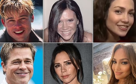 Loạt sao nổi tiếng có vẻ ngoài bất chấp tuổi tác: Brad Pitt, Jennifer Lopez, Victoria Beckham…