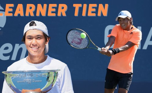 Tay vợt gốc Việt tại US Open 2023 Leaner Tiến luôn học hỏi để tiến bộ, suýt bỏ quần vợt vì chơi game