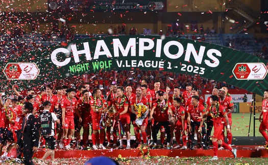 V-League 2023 và chuyện lạ của nhà vô địch