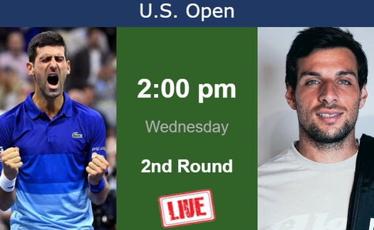 Link xem trực tiếp Miralles vs Djokovic (00h30, 31/8), vòng 2 US Open 2023