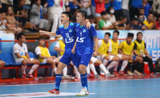 'Người hùng' World Cup toả sáng, Thái Sơn Nam vỡ oà trở lại vị thế số 1 futsal Việt Nam