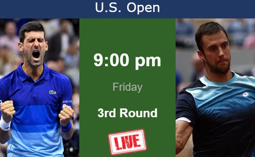 Link xem trực tiếp Djokovic vs Djere (7h40 hôm nay), vòng 3 US Open 2023 