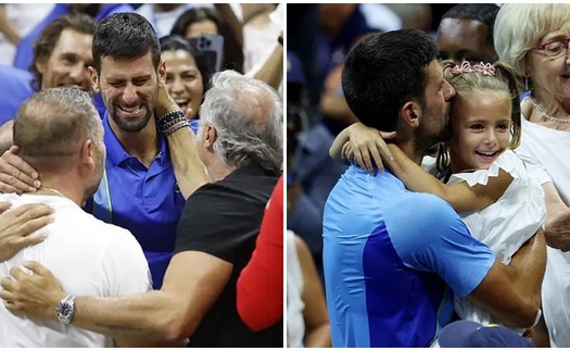 Điều đầu tiên Djokovic làm sau khi hạ Medeved khiến triệu fan ngưỡng mộ