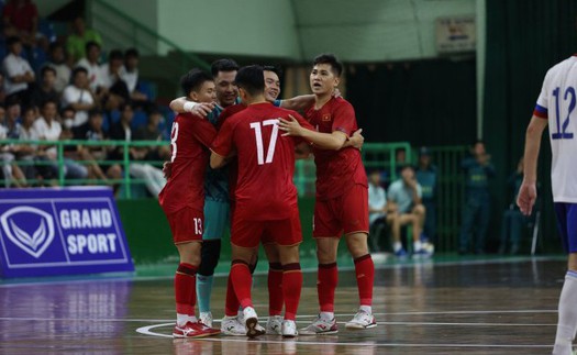 ĐT Futsal Việt Nam gây sốc khi ngược dòng ngoạn mục trước đội hạng 4 thế giới