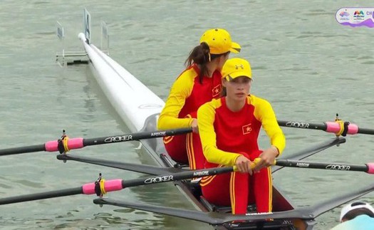 Rowing Việt Nam giành 4 vé vào chung kết