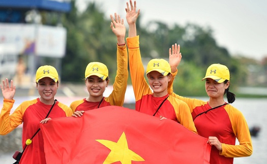 Rowing Việt Nam đồng loạt chiến thắng, thắp cơ hội giành huy chương ASIAD 2023