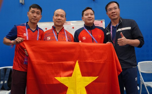 Đoàn thể thao Việt Nam giành HCB đầu tiên tại ASIAD 2023