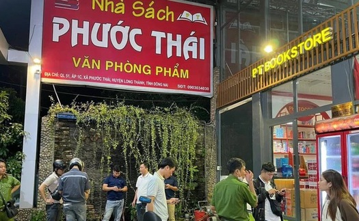 Bắt giữ đối tượng dùng súng xông vào nhà sách cướp tài sản