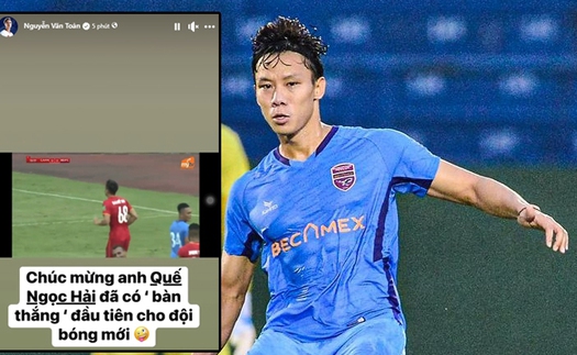 Quế Ngọc Hải vừa ra mắt đã phản lưới nhà, sao Việt lương cao nhất V-League 'chọc quê' không thương tiếc