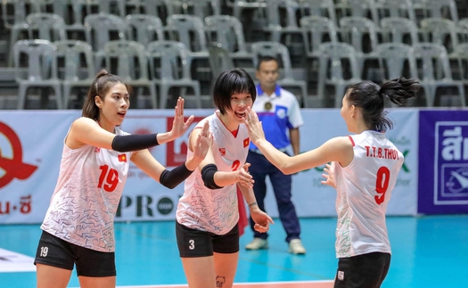 Kết quả bóng chuyền nữ Việt Nam vs Thái Lan (25-23, 14-25, 19-25, 23-25): Thua ngược đáng tiếc