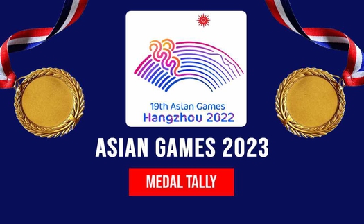 Bảng xếp hạng huy chương ASIAD 2023 mới nhất: Việt Nam tụt xuống vị trí thứ 18